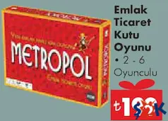 EMLAK TİCARET KUTU OYUNU fiyat ve kampanya bilgisi